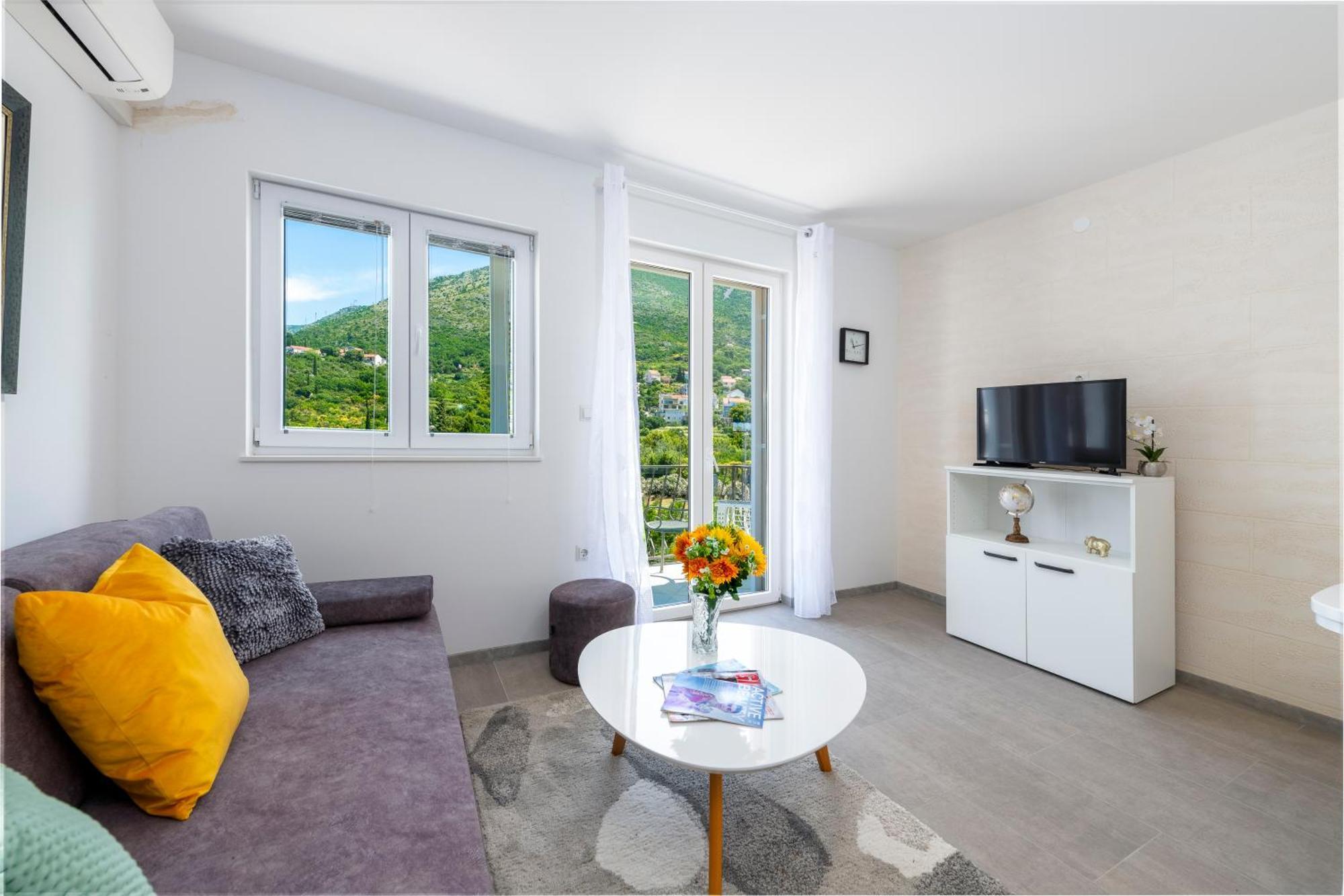 Villa California Apartments Кавтат Екстериор снимка