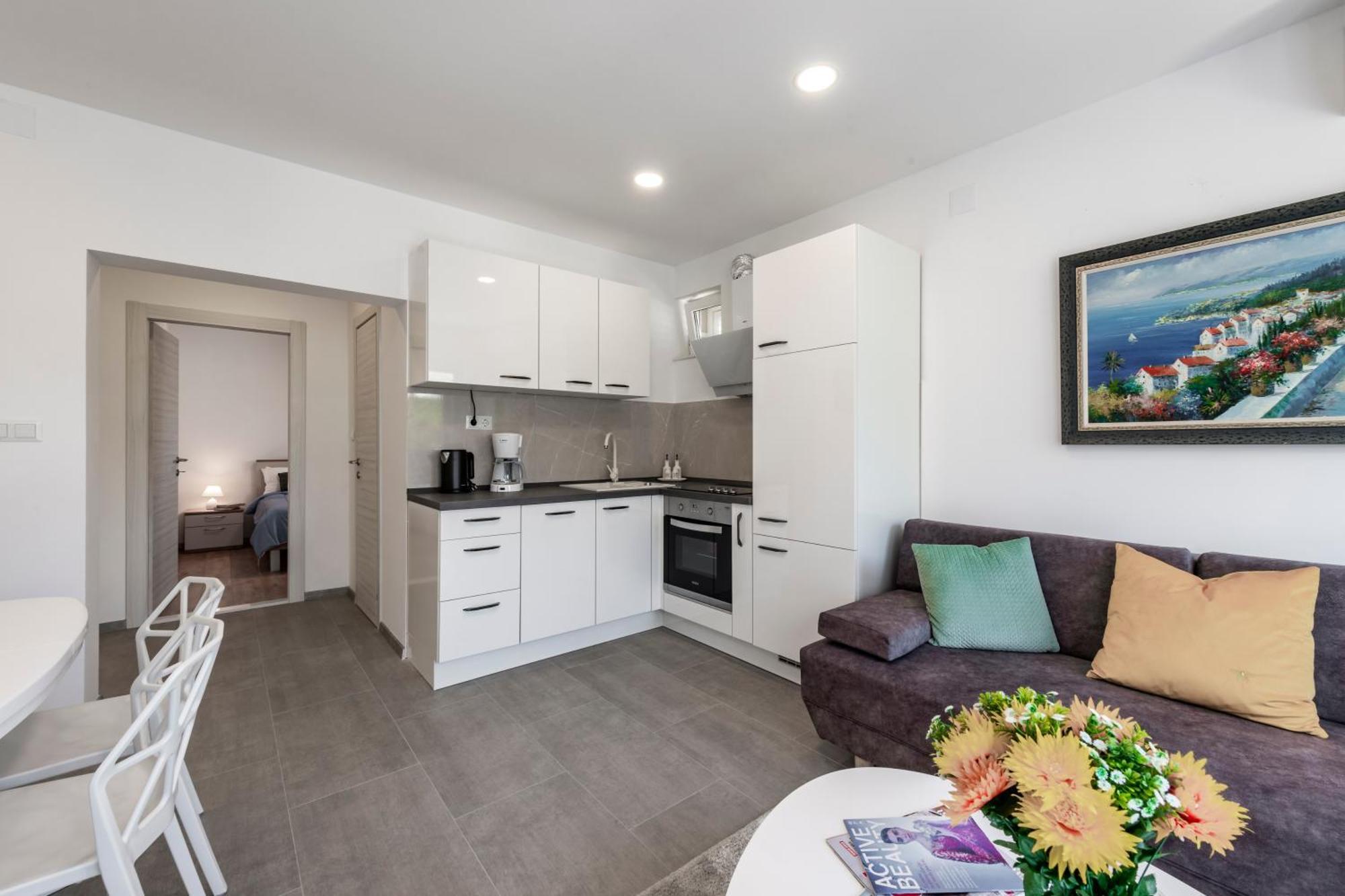 Villa California Apartments Кавтат Екстериор снимка